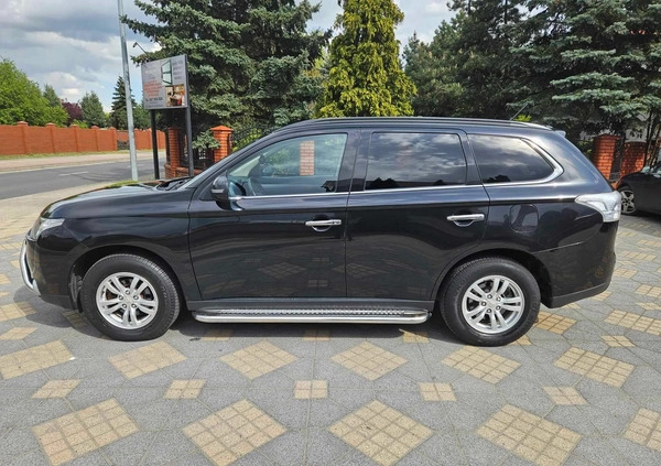 Mitsubishi Outlander cena 61400 przebieg: 173000, rok produkcji 2014 z Rawicz małe 232